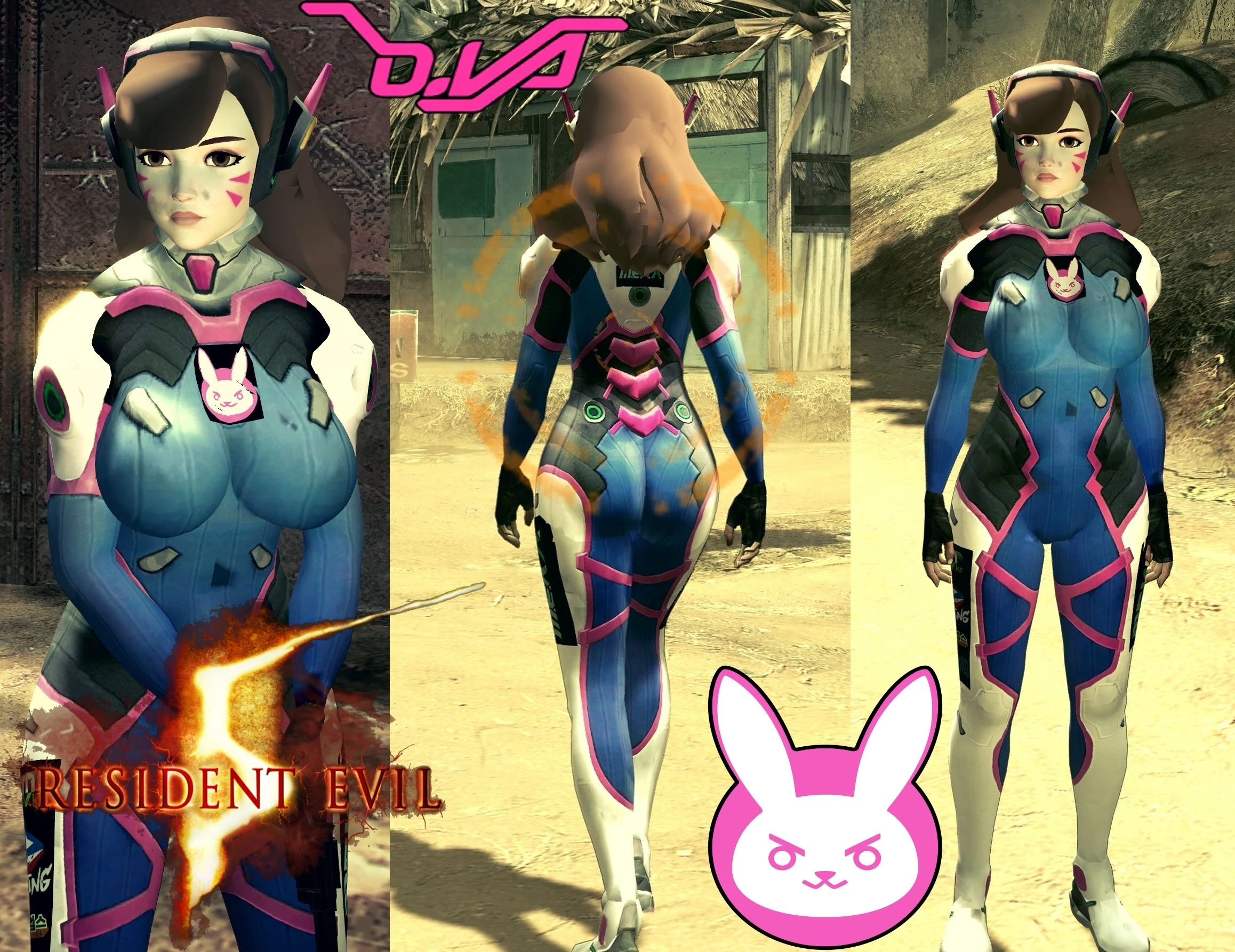 Resident Evil 5 "D.VA mod"