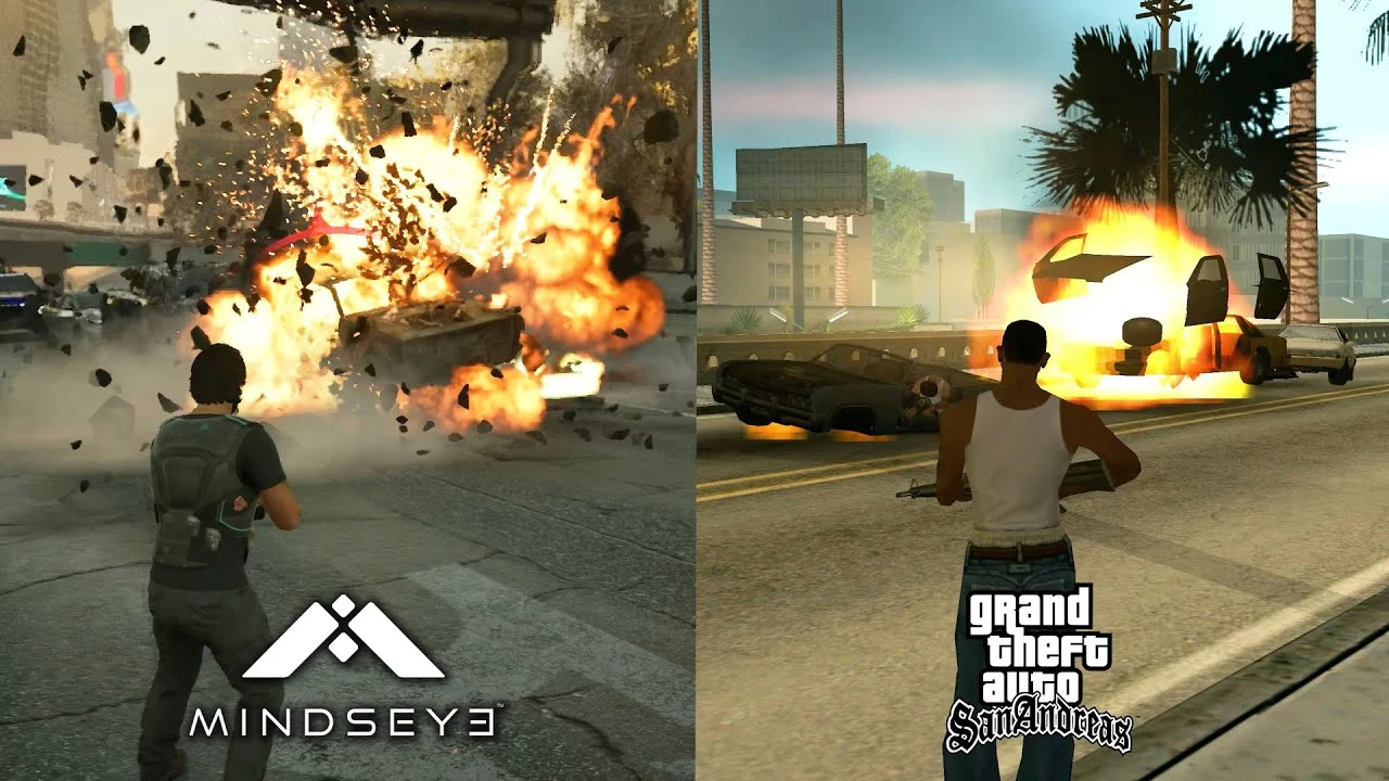 Сравнение MindsEye и GTA: 21 год прогресса или шаг назад?