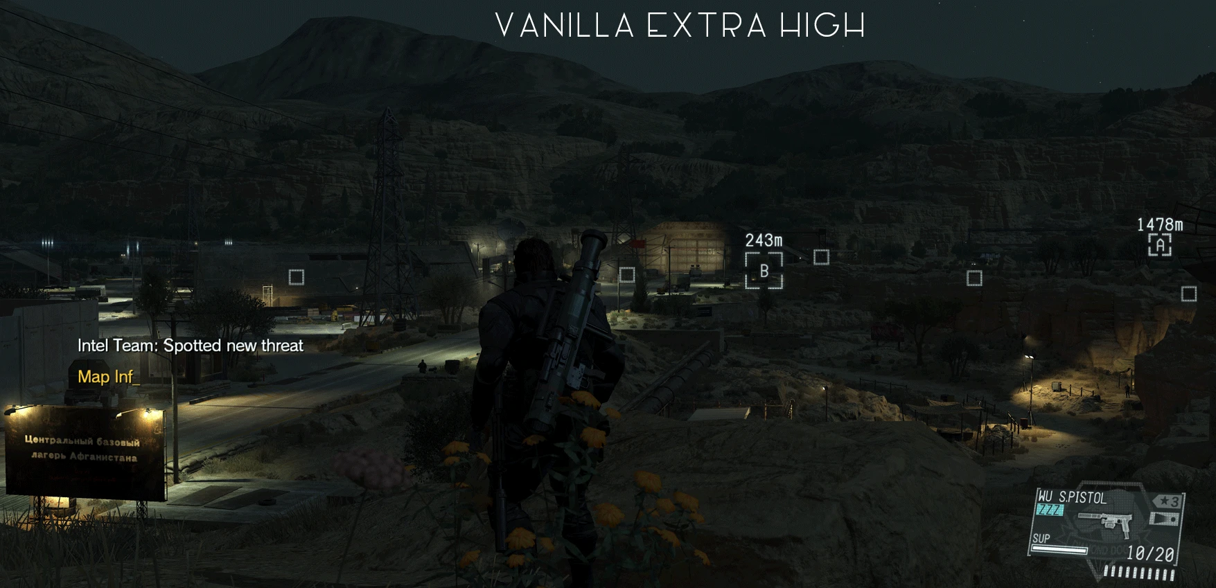 Metal Gear Solid 5: The Phantom Pain "Экстра графика и дальность прорисовки (Extra Extra High Settings)"