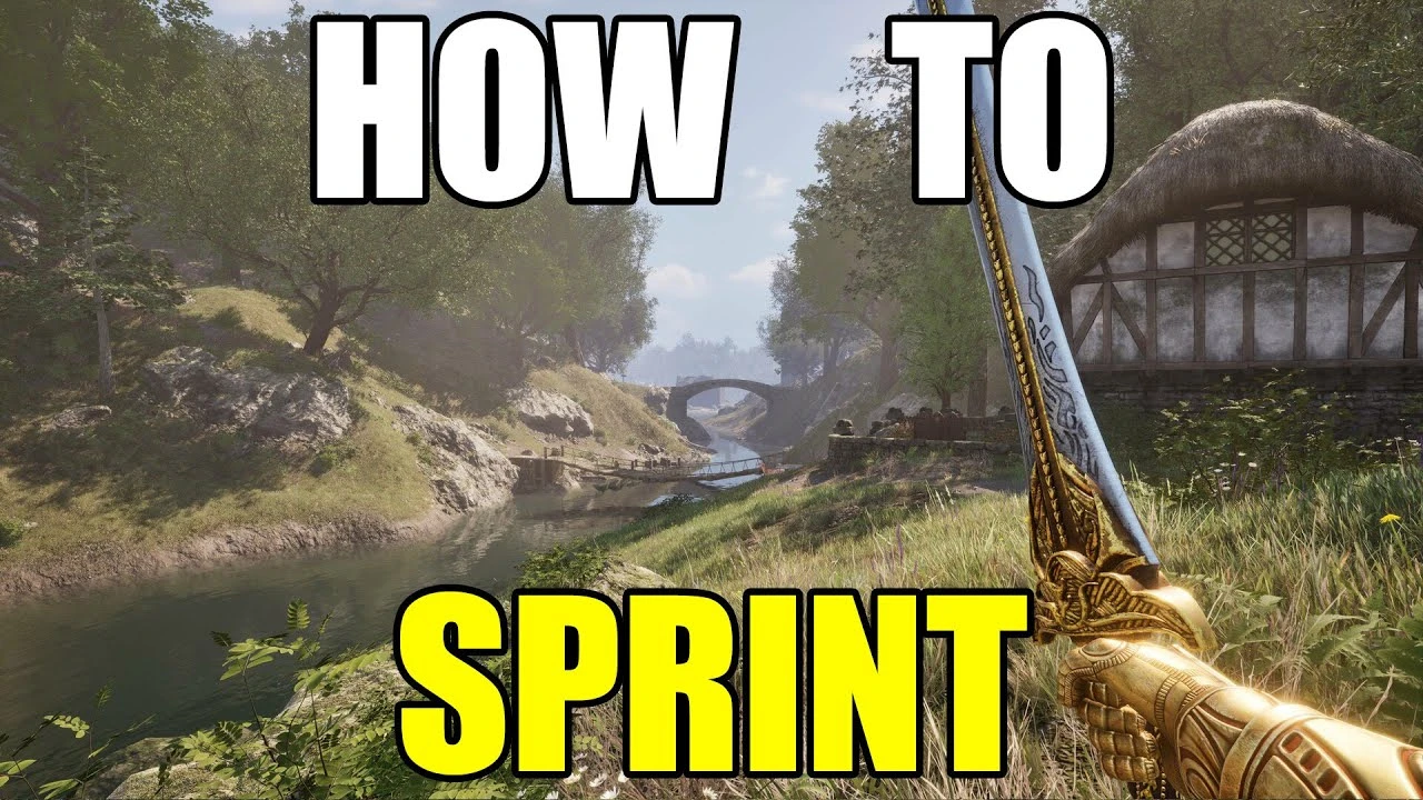 Как использовать спринт и двигаться быстрее в The Elder Scrolls 4: Oblivion Remastered