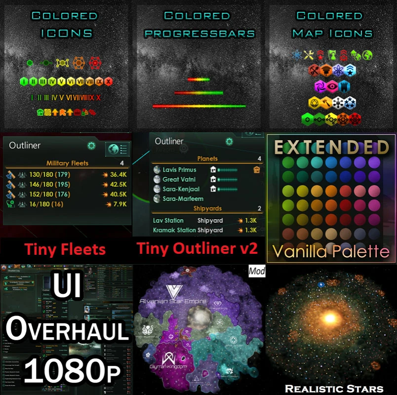 Stellaris "Графический Мод Пак (2.2.4)"
