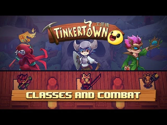 Состоялся релиз крупного обновления Combat & Classes для песочницы Tinkertown