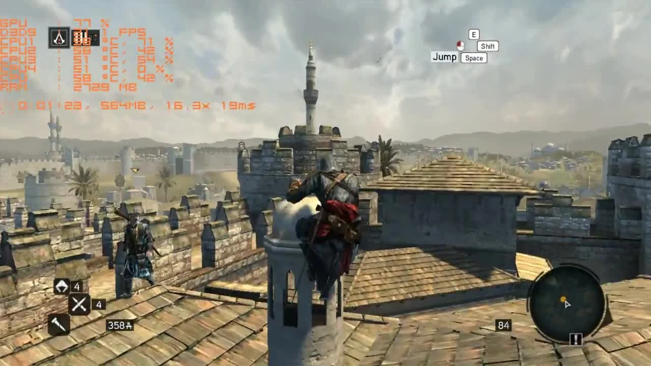 Assassin's Creed Revelations - Pentium G4560 - Intel HD 610- 8GB RAM