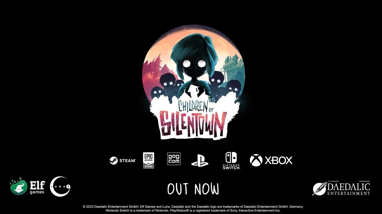 Релизный трейлер мрачной адвенчуры Children of Silentown