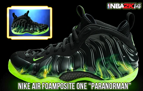NBA 2K14 "Nike Paranorman Foamposite One"