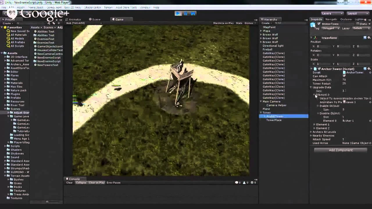 Разработка интерфейса
