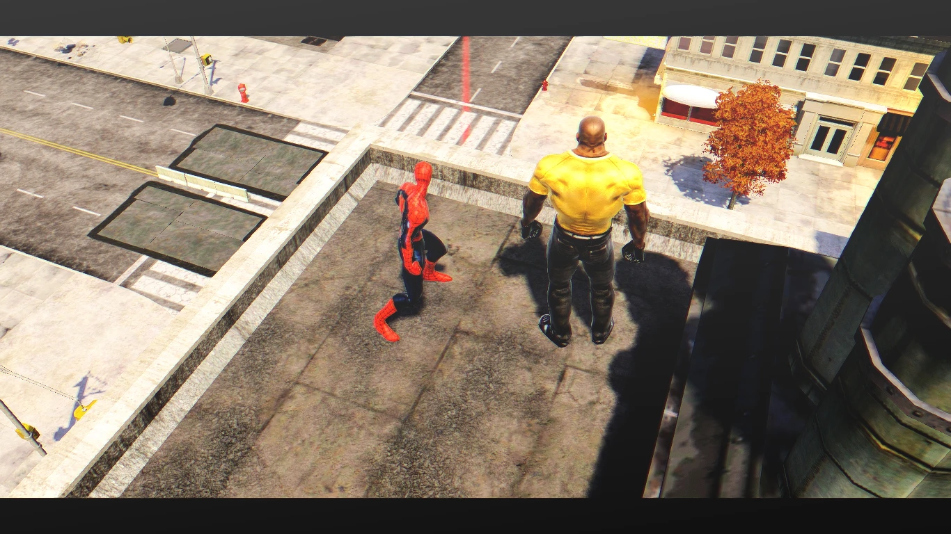 Spider-Man: Web of Shadows "Графика в стиле пс4"