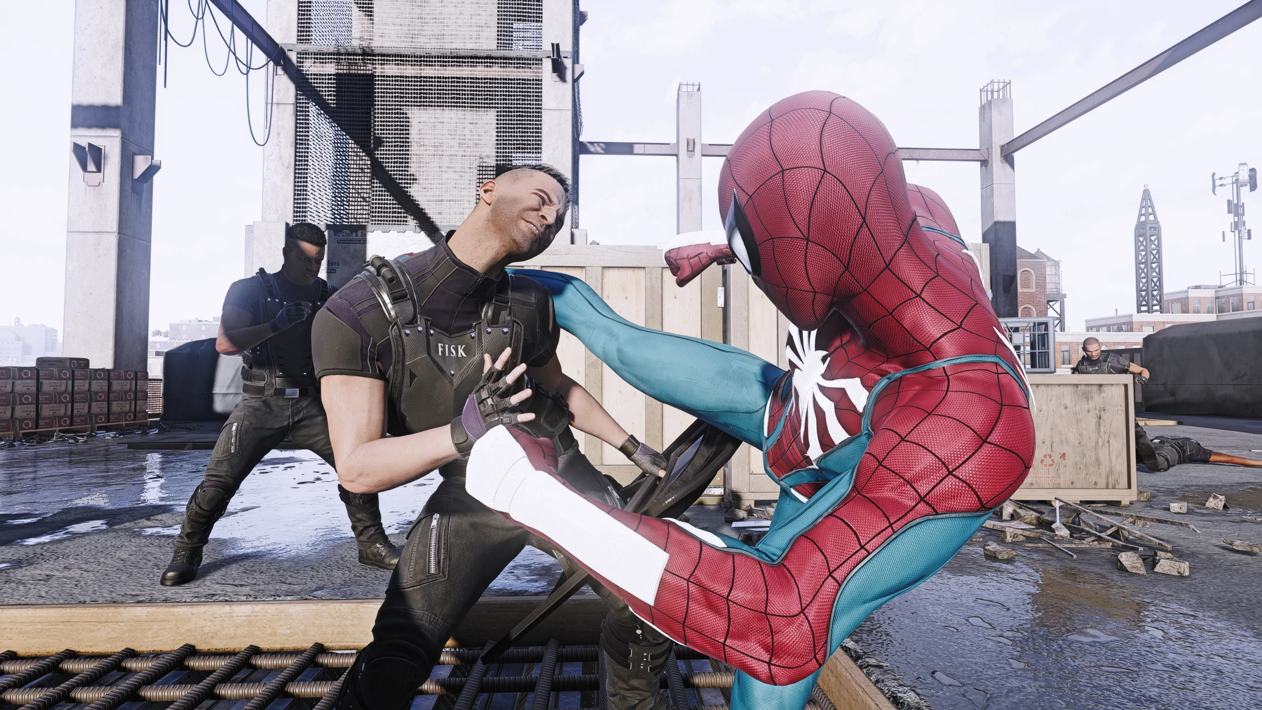 Marvel's Spider-Man "Удаление эффектов от накаутов"