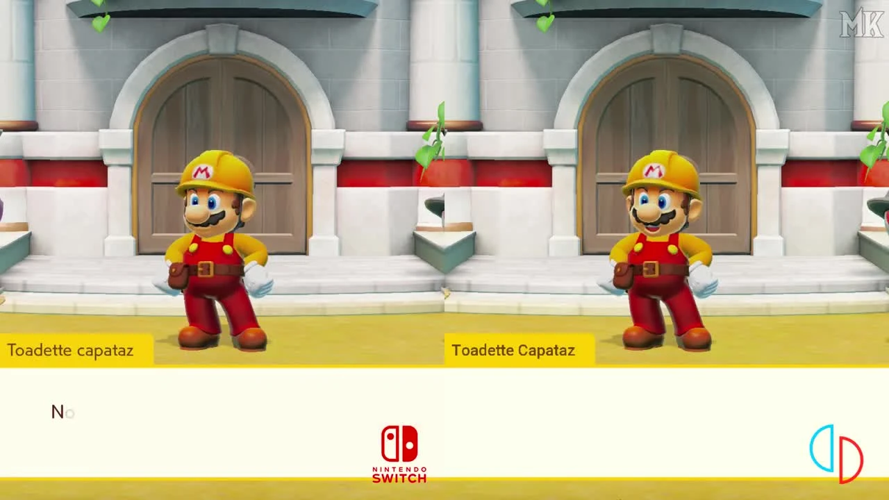 Switch VS Yuzu эмулятор - схватка в Super Mario Maker 2