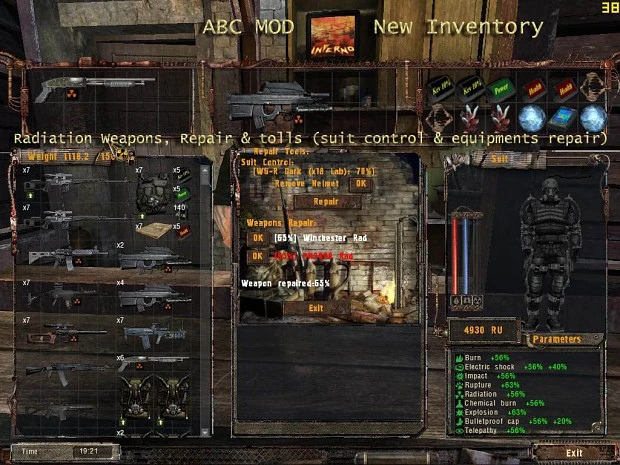 S.T.A.L.K.E.R.: Shadow of Chernobyl "Сборка ABC Inferno Complete"