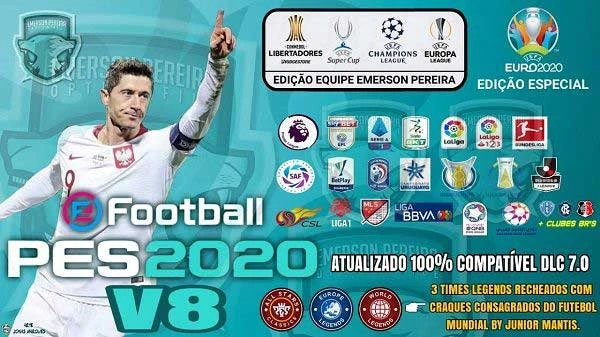 PES 2020 "PS4 Compilation Option File V8 DLC 7.0"