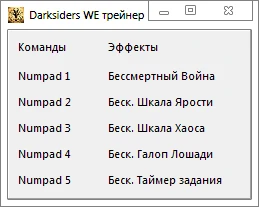 Darksiders - Warmastered Edition: Трейнер/Trainer (+5) [1.0] {-Al-ex-}