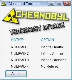 Chernobyl Terrorist Attack: Трейнер/Trainer (+4) [1.12] {24K/PlayGround.ru}