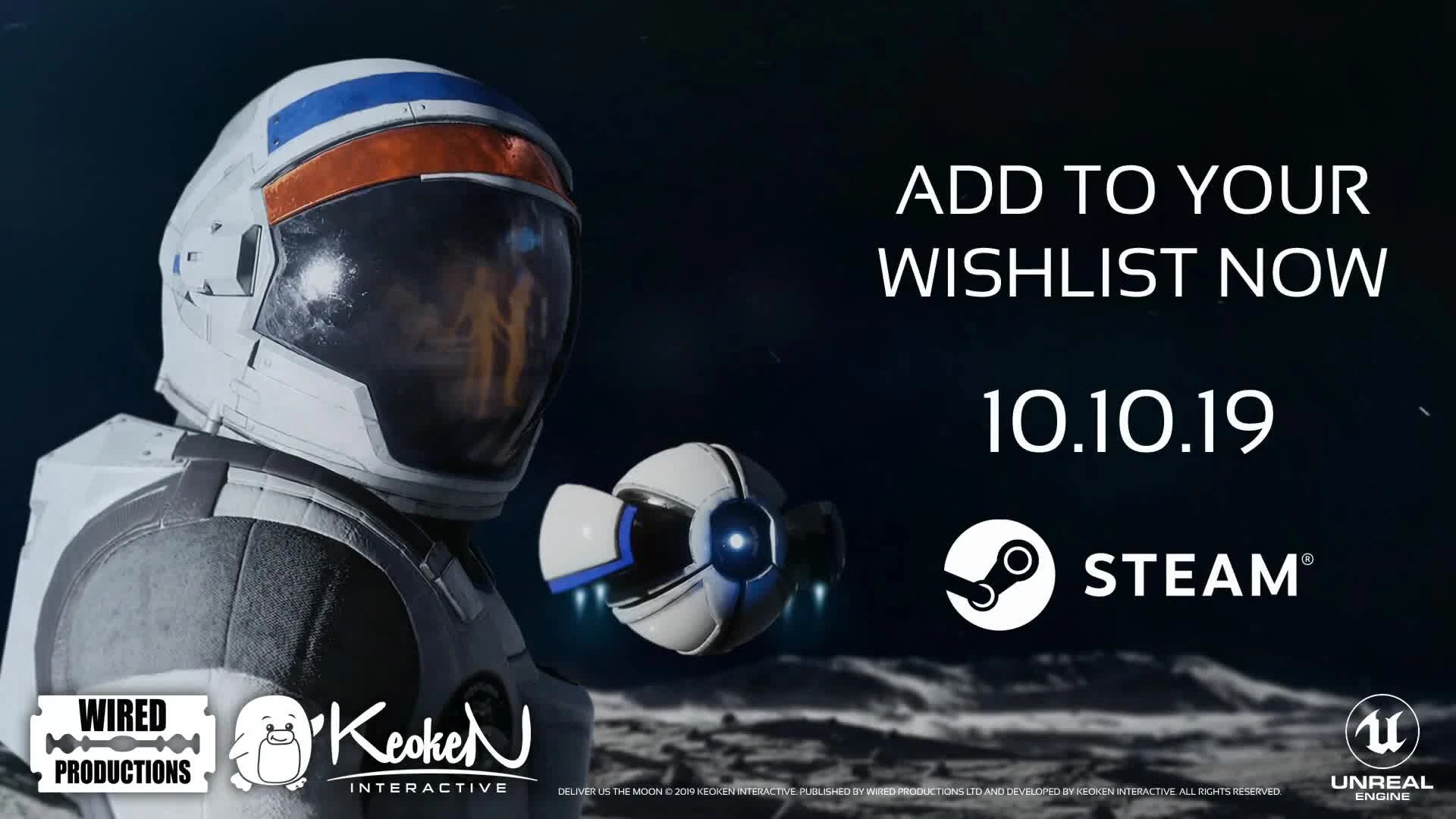 Deliver Us The Moon - геймпленый трейлер