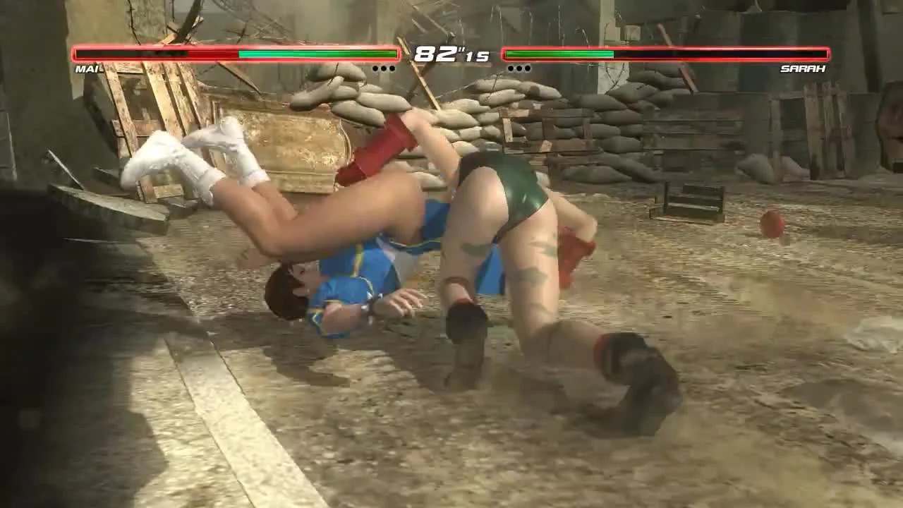 Dead or Alive 5: Last Round - Chun Li против Cammy (Ссылки на моды в описании)