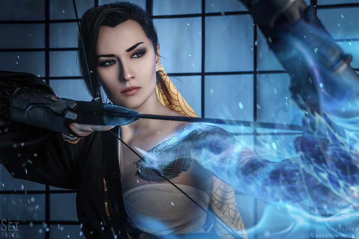 Косплей Хандзо Шимада из Overwatch