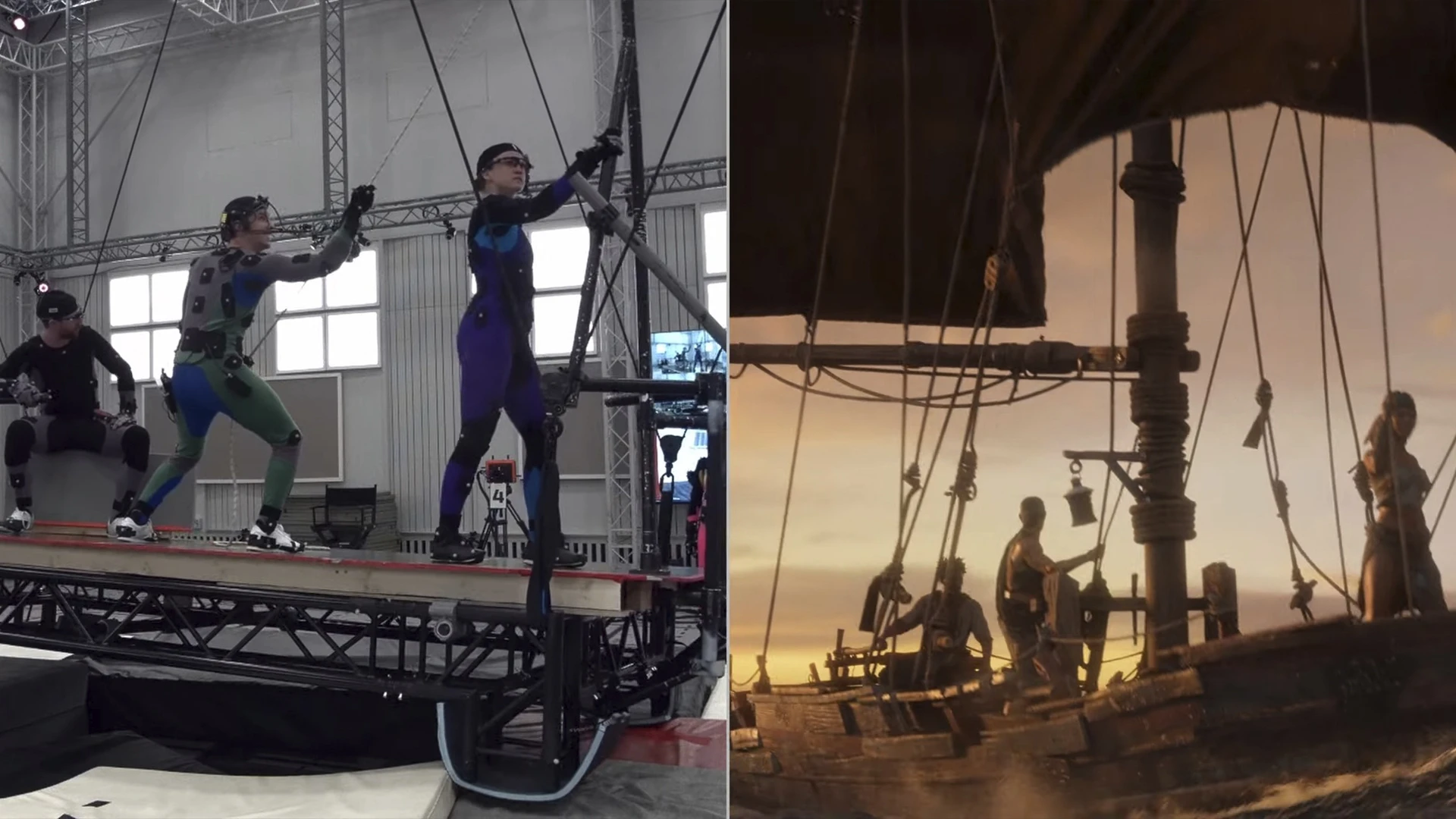 Посмотрите, как создавался кинематографичный трейлер Skull and Bones