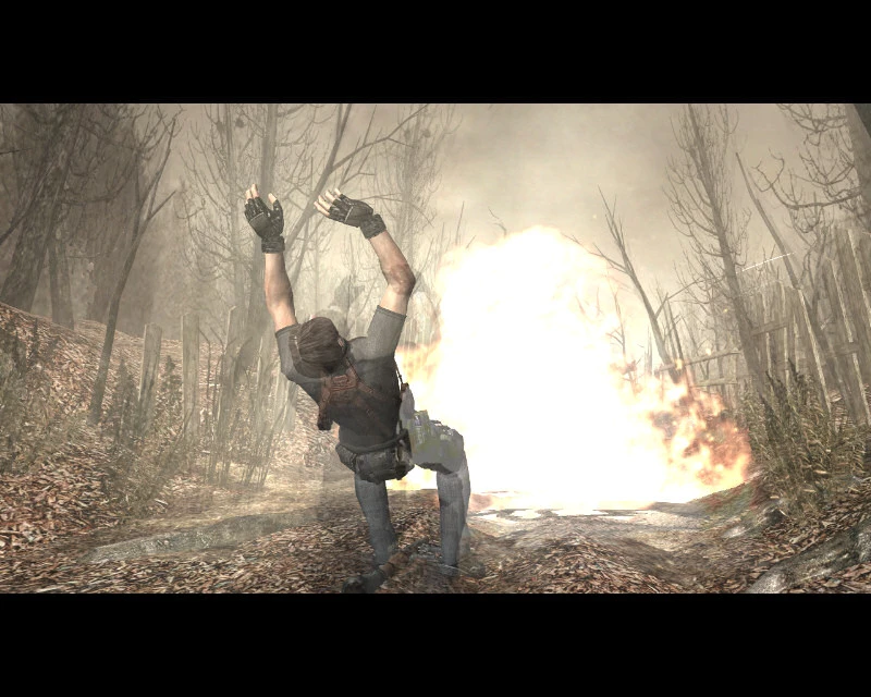 Resident Evil 4 "Смена анимации для Леона"