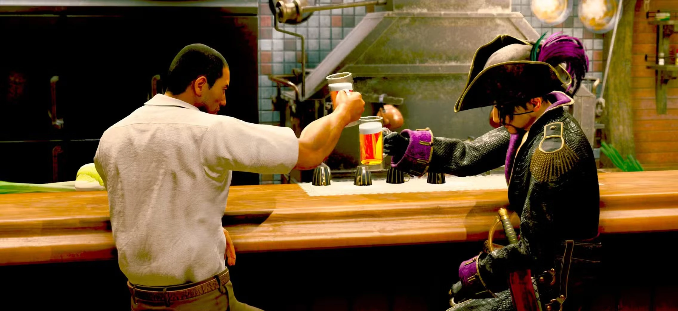 Like A Dragon: Pirate Yakuza In Hawaii - Полный путеводитель по алко-узам с Сэдзимой Тайгой