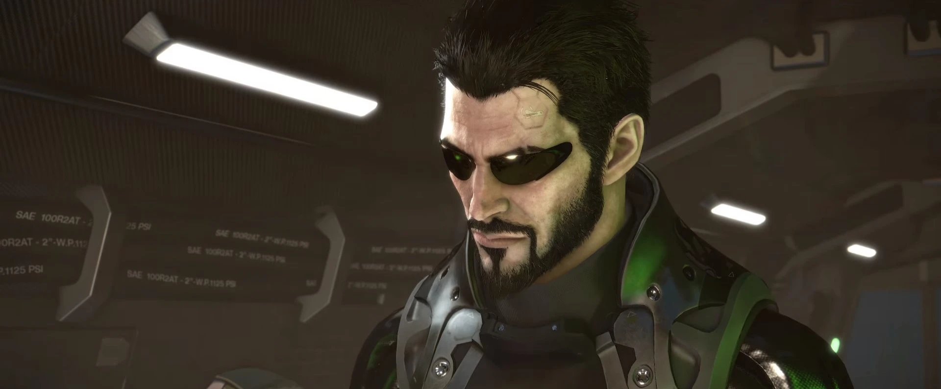 Технология отслеживания движения глаз в Mankind Divided