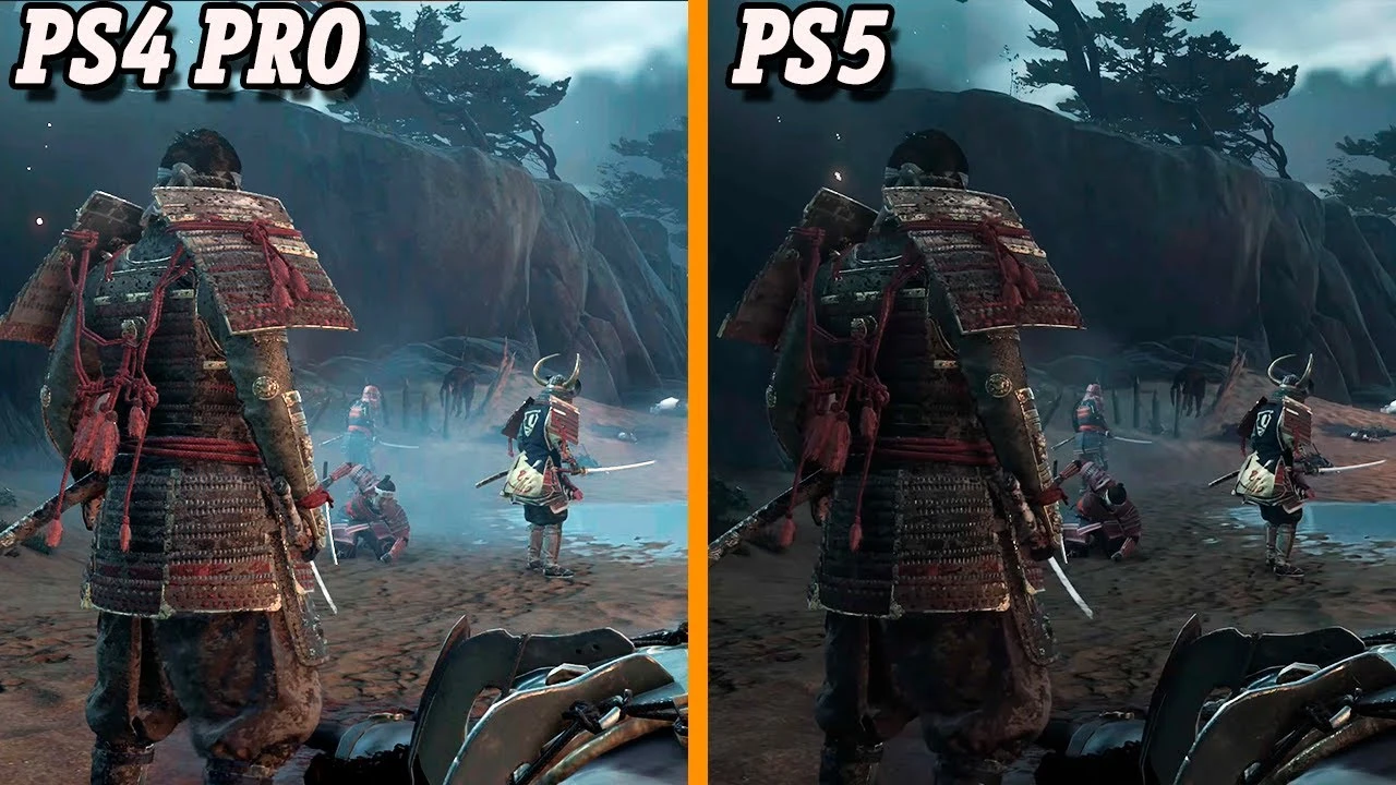 Сравнение графики Ghost of Tsushima Director's Cut и оригинальной игры