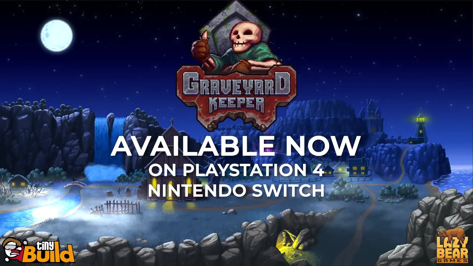 Трейлер выхода Graveyard Keeper на консолях