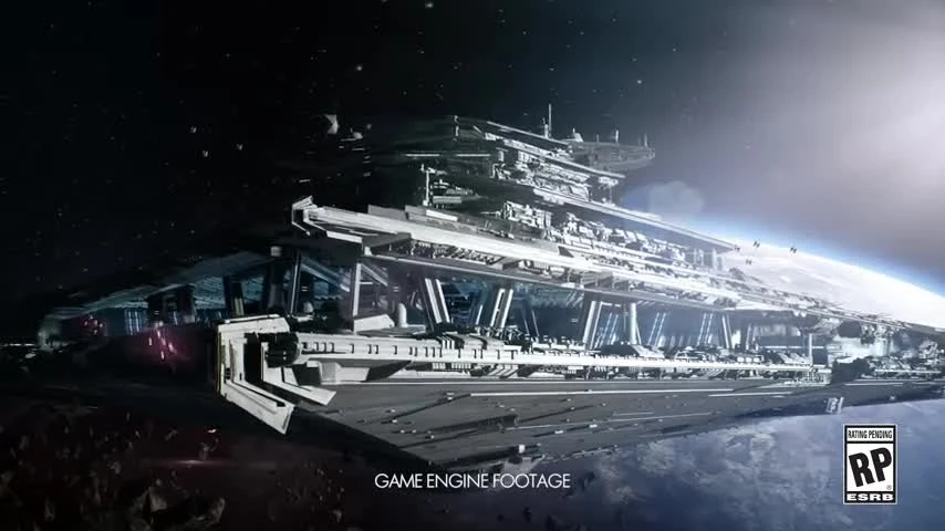 Первые кадры космических сражений в Star Wars: Battlefront 2