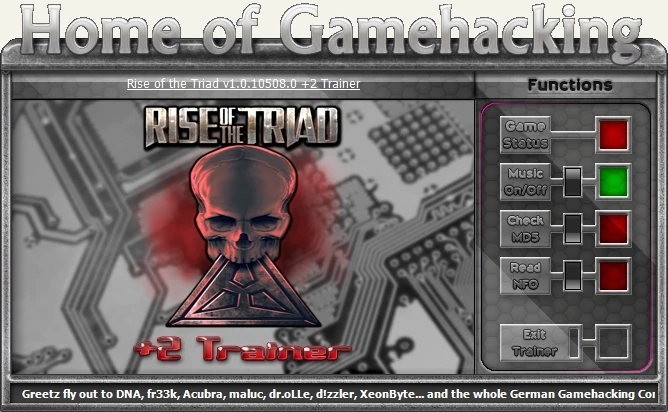 Rise of the Triad (2013): Трейнер/Trainer (+4) [1.3] {iNvIcTUs oRCuS / HoG}