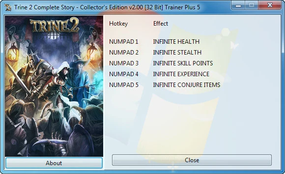 Trine 2 ~ Collector's Edition: Трейнер/Trainer (+5) [2.0] {GRIZZLY / PlayGround.ru}