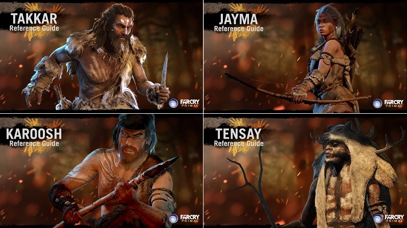 Far Cry: Primal "Персонажи игры: справочные руководства"