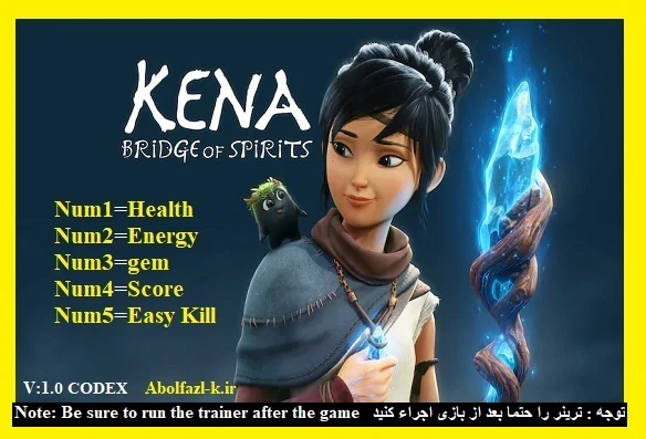 Kena: Bridge of Spirits: Трейнер/Trainer (+5) [1.0] {Abolfazl.k}