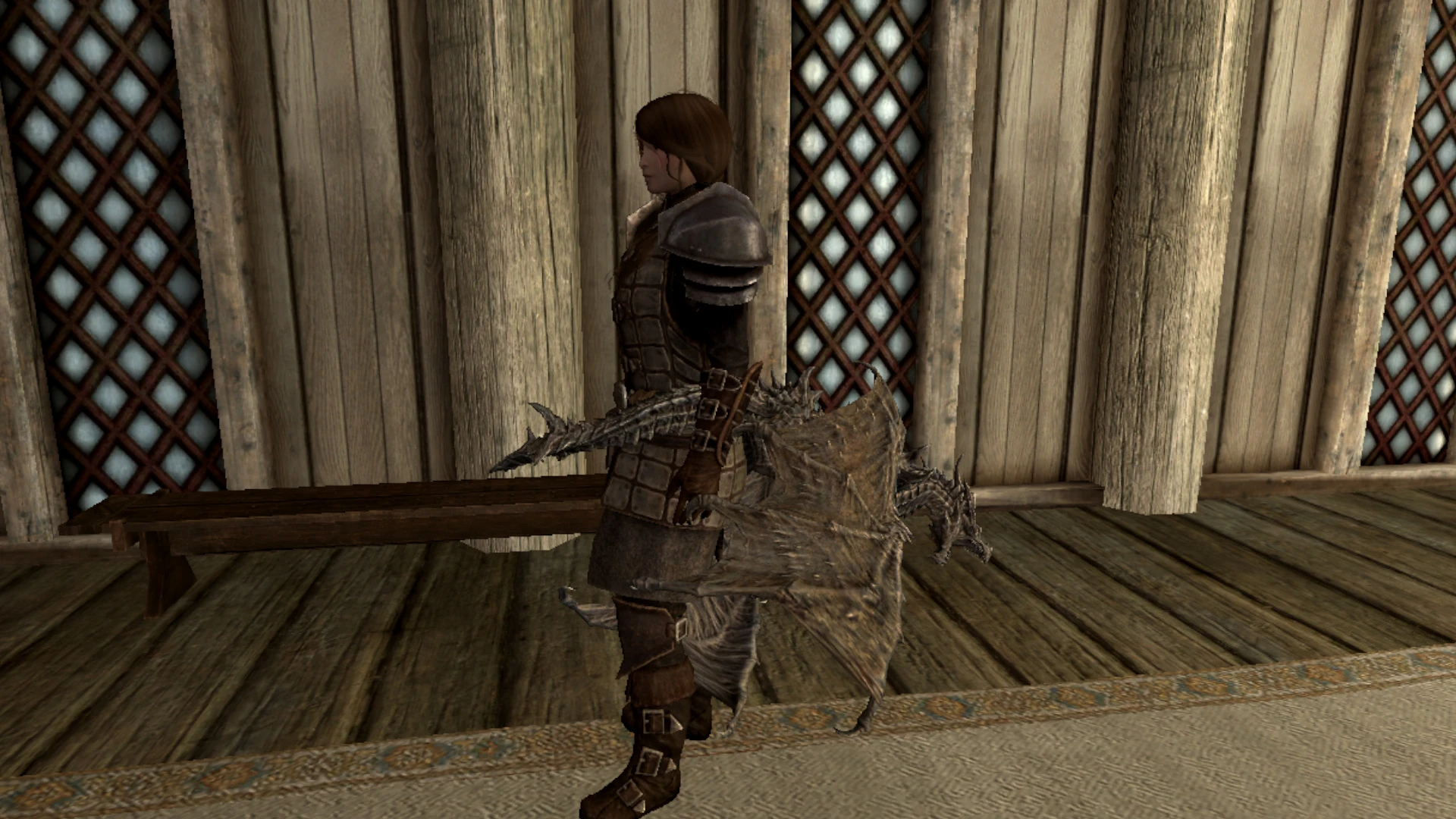 Skyrim LE "Алдуин как оружие"