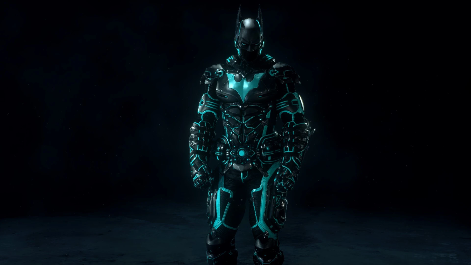 Batman: Arkham Knight "Batman Beyond Tron Skin (Turquoise) (Бирюзовый)"