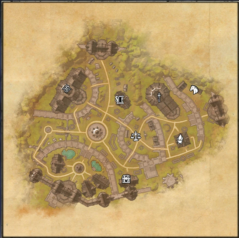 The Elder Scrolls Online - Локации - Валенвуд (Valenwood) - Greenshade - Marbruk