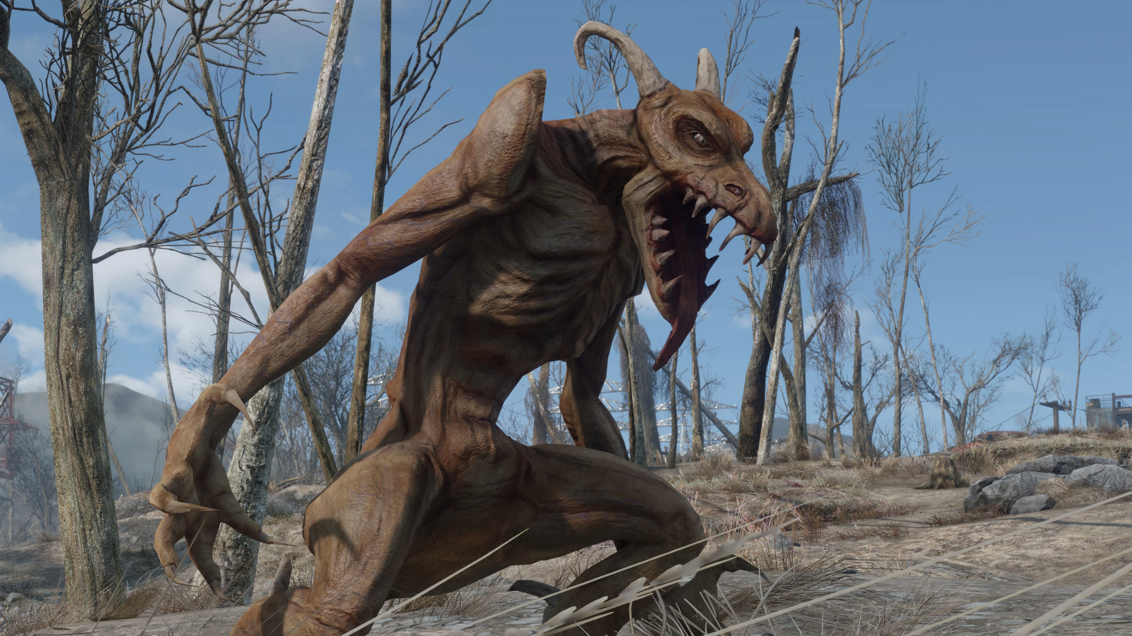 Fallout 4 "Новый монстр - Изголодавшийся"