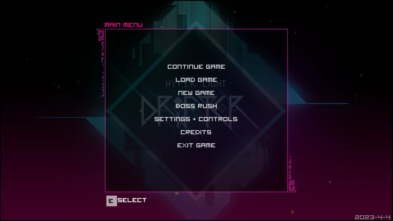 Hyper Light Drifter "Сохранение - игра пройдена на 100%"