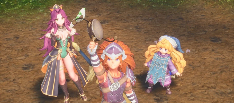 Много новых видео с персонажами из JRPG Trials of Mana для PS4, Switch и PC
