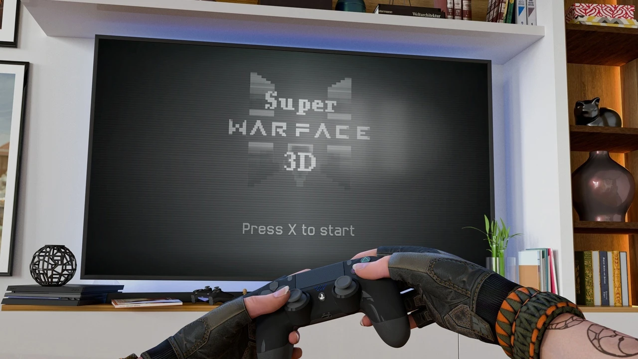 В консольной версии Warface временно доступна ретро 3D игра