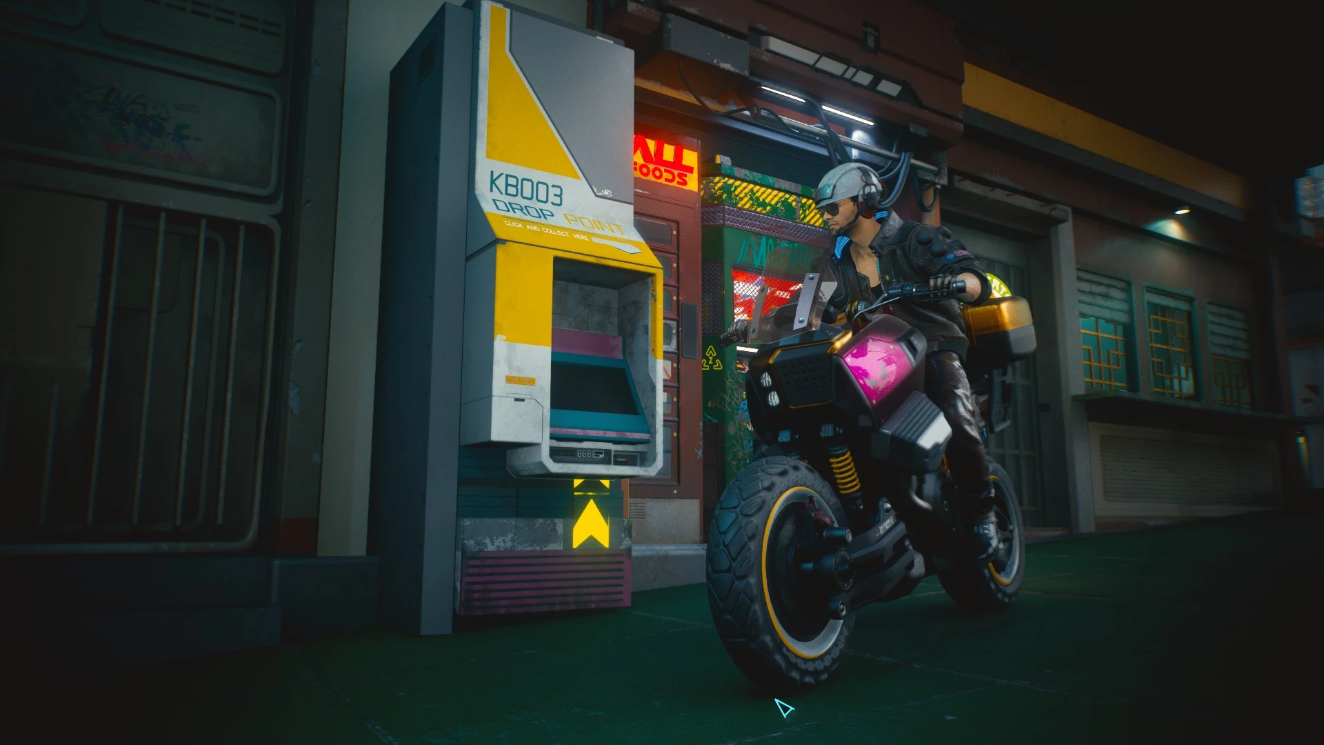 Cyberpunk 2077 "Работа - Курьер"