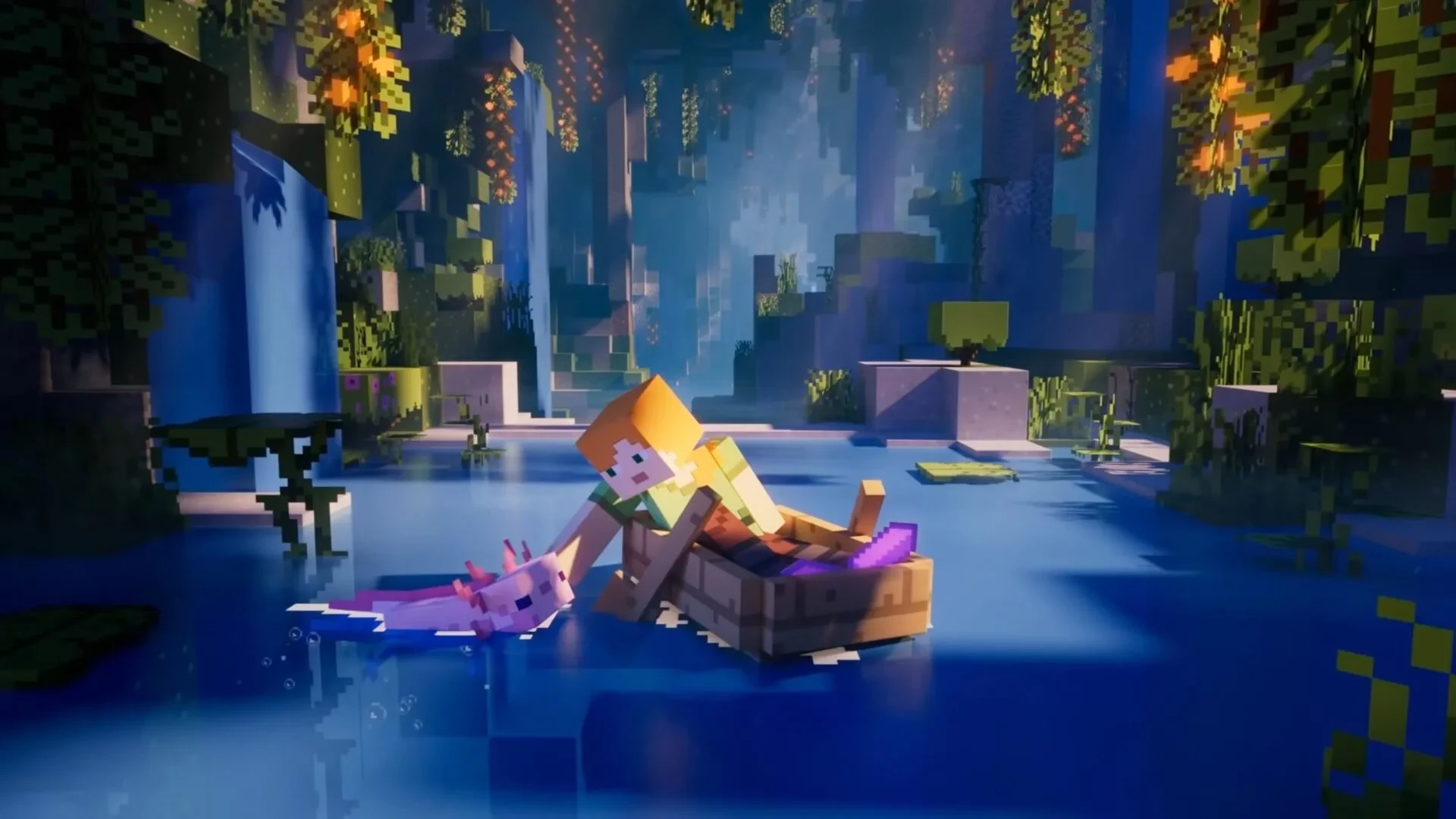 Вторая часть обновления Caves & Cliffs для Minecraft наконец-то вышла