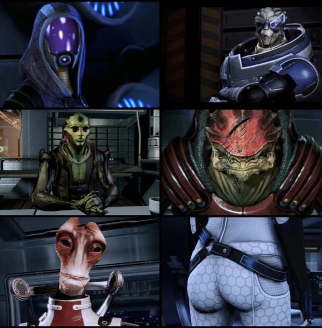 Любимые персонажи ME