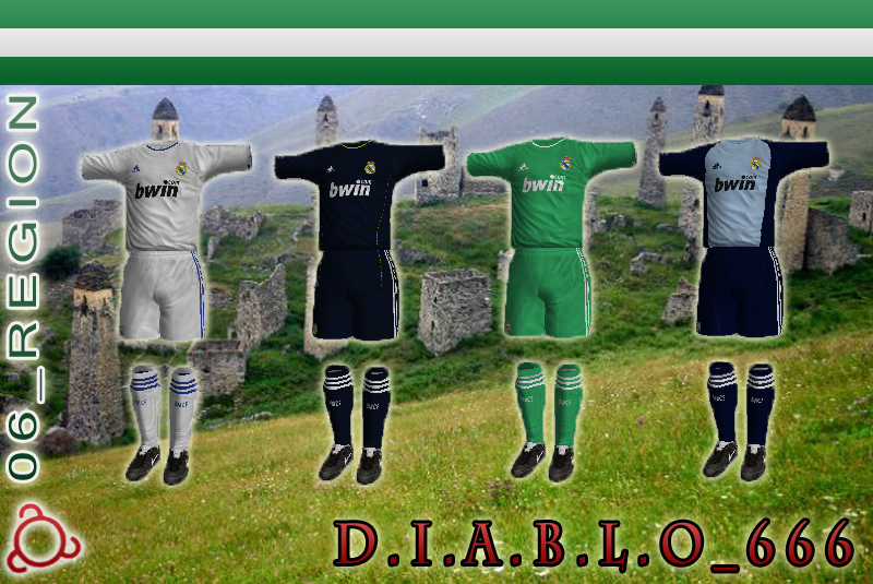FIFA 10  "Real Madrid 10-11 Kitpack by D.I.A.B.L.O_666"