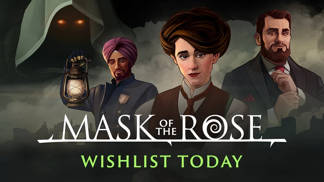 Новый трейлер Mask of the Rose: добро пожаловать в готический преступный мир