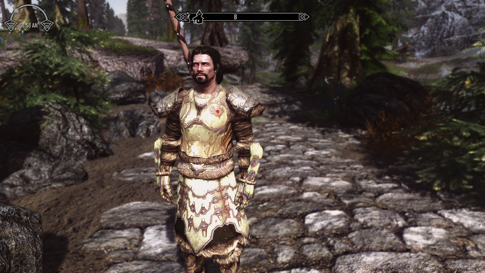 Skyrim "Броня в стиле Doom Eternal"