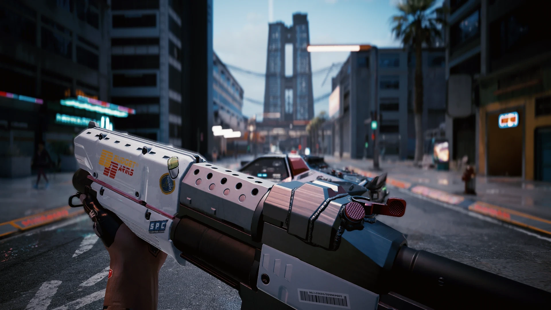 Cyberpunk 2077 "Плазменная пушка ПС-11А"