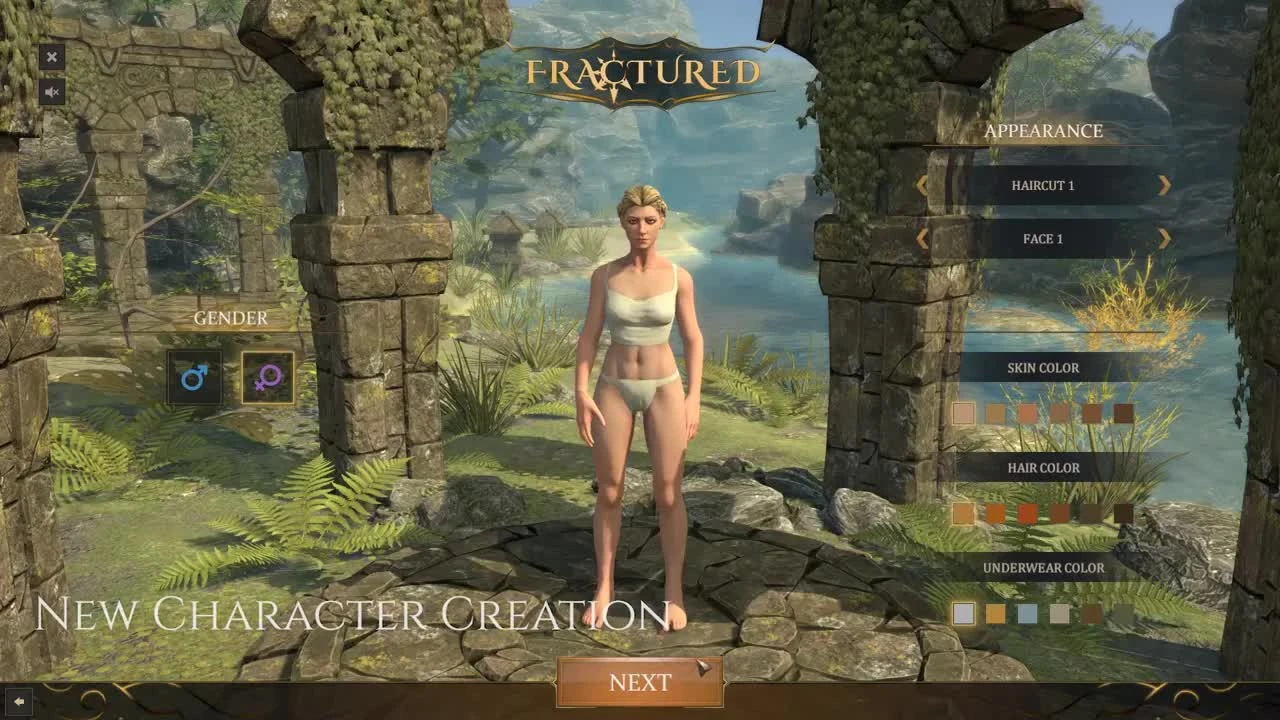 Трейлер открытого альфа тестирования MMORPG "Fractured"