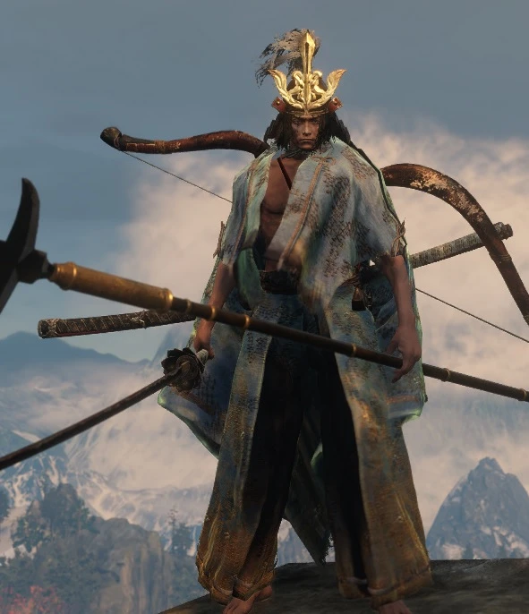 Sekiro: Shadows Die Twice "Набор одежд Дженичиро (Genichiro). Вариант 1"