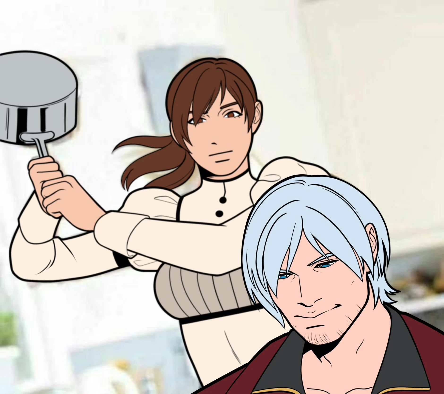 Кирие не хотела чтобы Данте был главным героем... Сразу