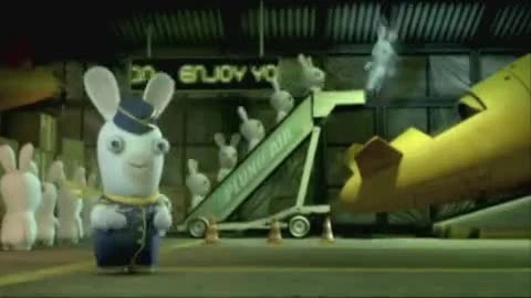 Rayman Raving Rabbids 2 "Music Video for the Rabbids Single"