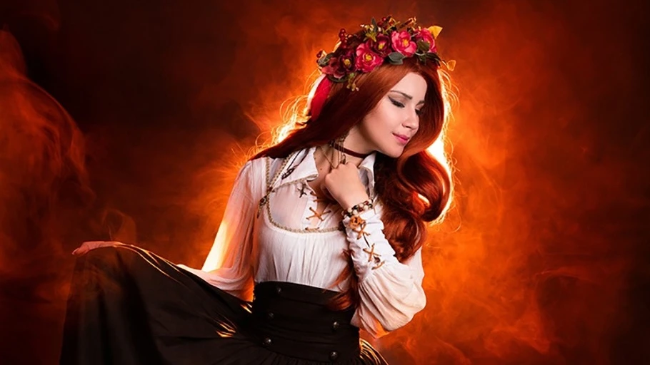 Косплей книжной Трисс Меригольд